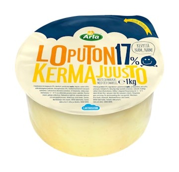 Arla Loputon 17% kermajuusto tarjous