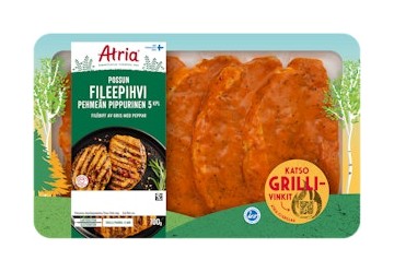 Atria possun fileepihvi pehmeän pippurinen tarjous