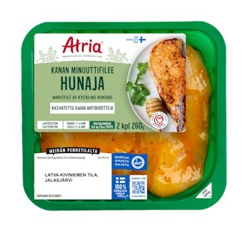 Atria Kanan Minuuttifilee Hunaja tarjous