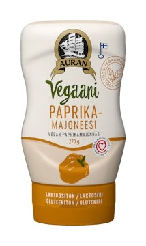 Auran Vegaani Paprikamajoneesi tarjous