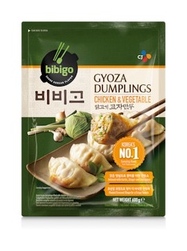Bibigo Gyoza Dumplings Kana- ja kasvistäyte höyrytetty pakaste tarjous