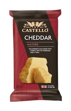 Castello Aged Gouda tai Castello Mature Cheddar tarjous