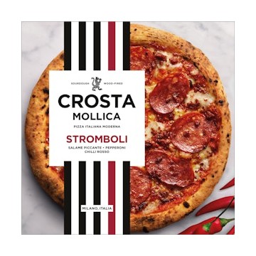 Crosta Mollica -pakastepizzat hapanjuuripohjalla tarjous
