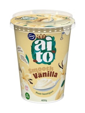 Fazer Aito kasvipohjainen gurtti vanilja tarjous