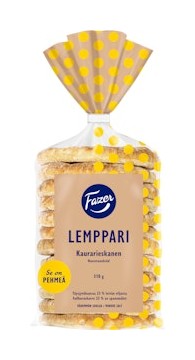 Fazer Lemppari Kaurarieskanen kaura-vehnärieska tarjous
