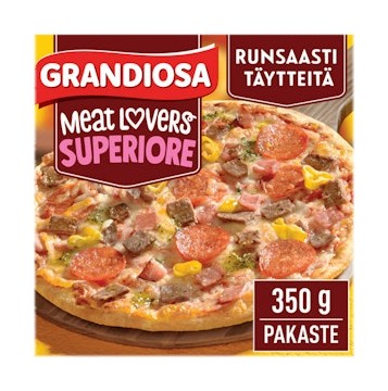 Grandiosa Kiviuunipizza pepperoni tarjous