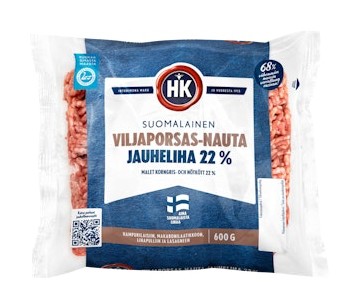 HK Viljaporsas-Nauta jauheliha 22 % tarjous
