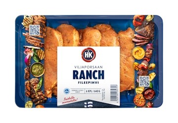 HK viljaporsaan fileepihvi ranch tarjous