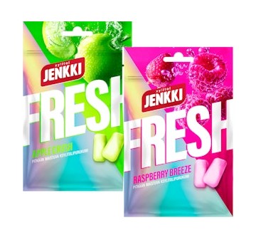 Jenkki Fresh purukumi Breezy Menthol tarjous
