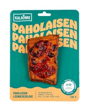Kalaonni Paholaisen loimutettu kirjolohifileepala paholainen 170 g tarjous