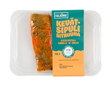 Kalaonni Kevätsipuli-sitruuna kirjolohipala grilliin ja uuniin tarjous