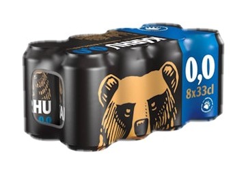 Karhu Alcohol-free Lager beer 0% 0.33 l 8-pack offer