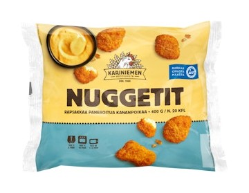 Kariniemen Kananpojan nuggetit tarjous
