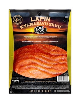 Lapin Kylmäsavustetut kirjolohisiivut tarjous