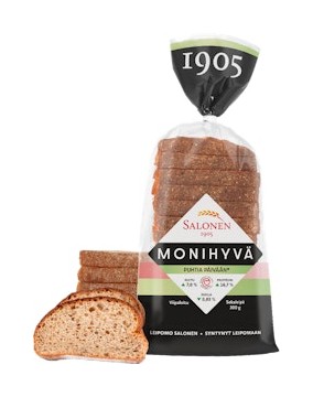 Leipomo Salonen Monihyvä sekaleipä, viipaloitu tarjous