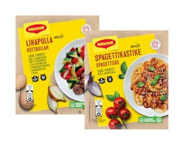 Maggi Ateria-ainekset tarjous