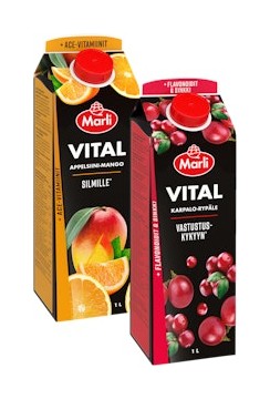 Marli Vital mehujuomat tarjous