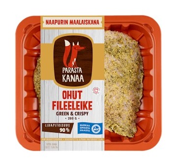 Naapurin Maalaiskanan ohut fileeleike green&crispy tarjous