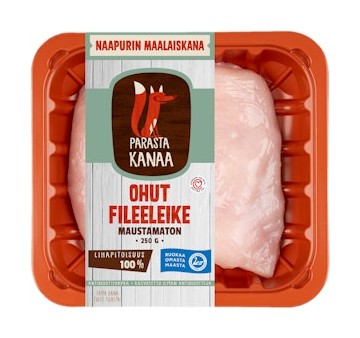 Naapurin Maalaiskanan ohut fileeleike maustamaton tarjous