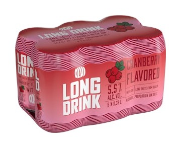 Olvi Gin Long Drink juomat 5,5 % tarjous
