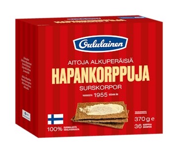 Oululainen Hapankorppu tarjous