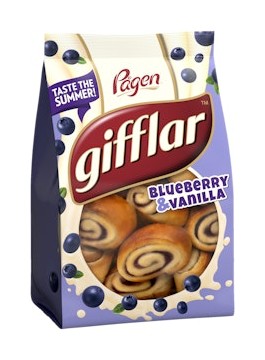 Pågen Gifflar Blueberry & Vanilla pienet vehnäpullat tarjous