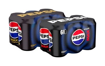 Pepsi Max, Hartwall Jaffa sokeriton ja 7 UP Zero Sugar virvoitusjuomat tai Hartwall Vichy ja Novelle Fresh kivennäisvedet tarjous