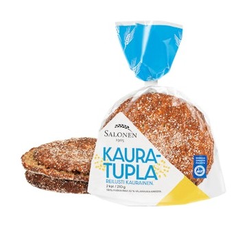 Perheleipuri Salonen Kauratupla kauraleipä, halkaistu tarjous