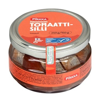 Pirkka Saaristo- ja tomaattisilli 250/150 g tarjous