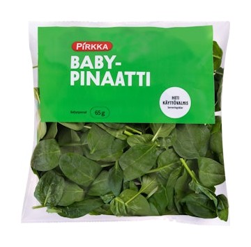 Pirkka Luomu salaattisekoitus, ranskalainen salaattisekoitus, babypinaatti tai rucola tarjous