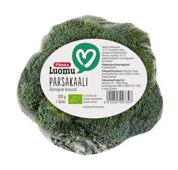 Pirkka Luomu parsakaali tarjous