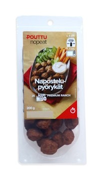 Pouttu Nopeat napostelupyörykät ja premium ranch -majoneesi tarjous