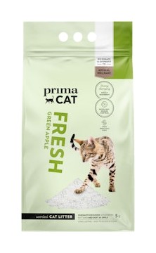 Prima Cat Fresh Green Apple kissanhiekka valkoinen tarjous