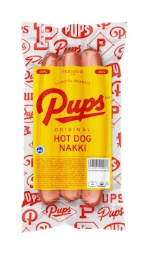 Pups Hot dog nakki original tarjous