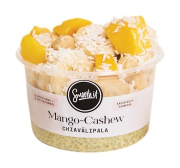 Smooth It Chiavälipala mango-cashew tarjous