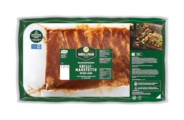 Snellman Maatiaispossun spareribsit tarjous