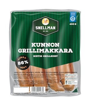 Snellman Kunnon grillimakkarat tarjous