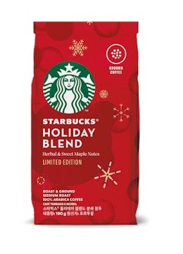 Starbucks Holiday Blend medium roast suodatinkahvi tarjous