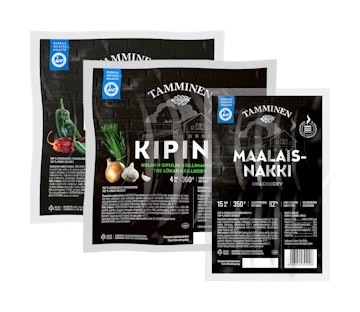 Tamminen Kipinä grillimakkarat tai Maalaisnakit tai Hot Dog nakit tarjous