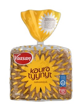 Vaasan Kauratyynyt halkaistu kauraleipä tarjous