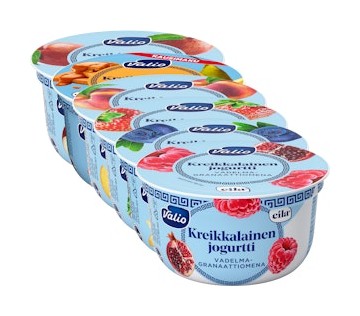Valio Laktoosittomat kreikkalaiset ja lohkeavat jogurtit tarjous