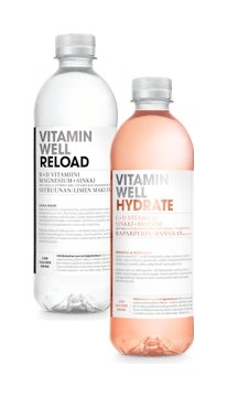 Vitamin Well vitamiinijuomat tarjous