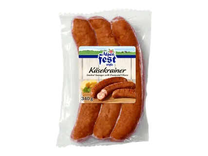 Alpenfest Käsekreinermakkara tarjous