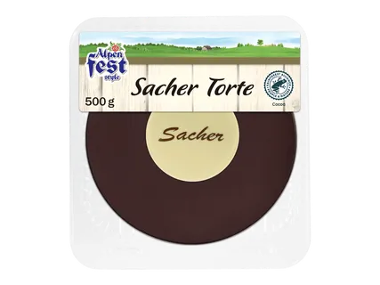Alpenfest Sacherkakku tarjous
