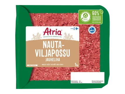 ATRIA Nauta-viljapossun jauheliha tarjous
