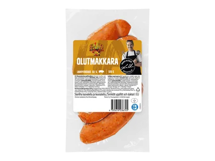 Grillimaisteri Olutmakkara tarjous
