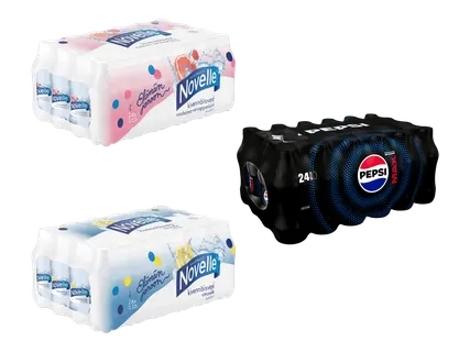 Hartwall Novelle tai Pepsi Max 24-pack tarjous