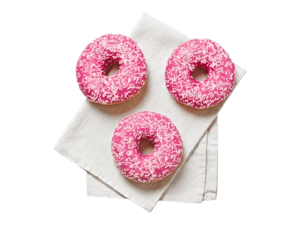 Pinkki donitsi tarjous