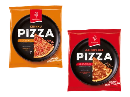 Saarioinen Jauheliha- tai kinkkupizza tarjous