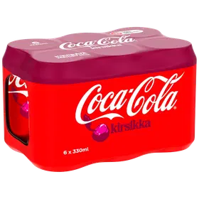 Coca-Cola Original Taste Kirsikka virvoitusjuoma tölkki tarjous